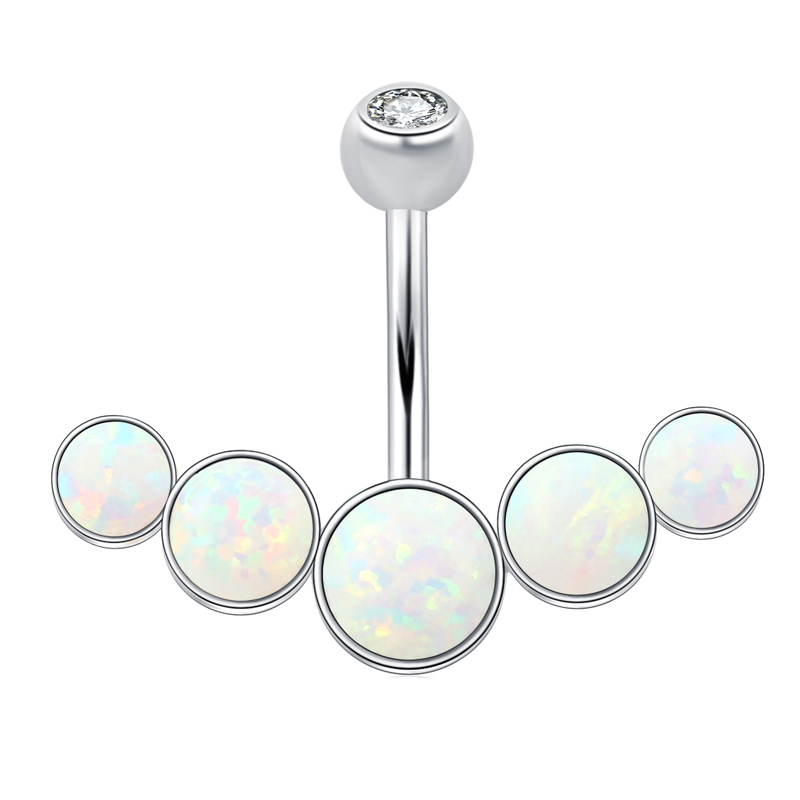 Body Jewelry Materials - 배꼽 피어싱 925 스털링 실버 소재