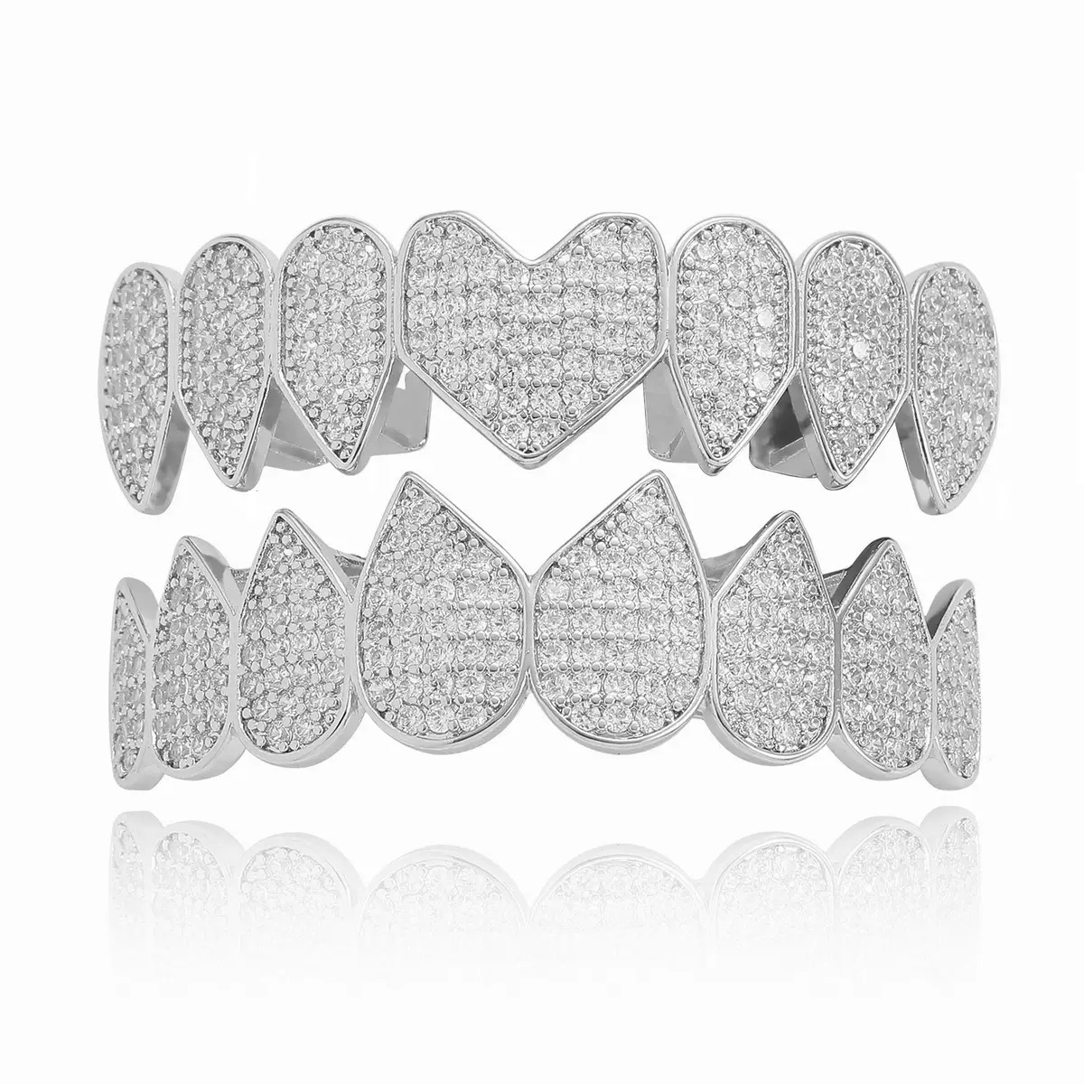 Body Jewelry Materials - Hiphop Rock Iced Out 5A 지르콘