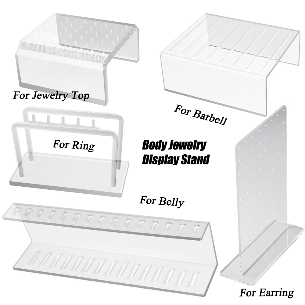 Body Jewelry Storage - 바디 피어싱 쥬얼리 디스플레이 홀더 랙