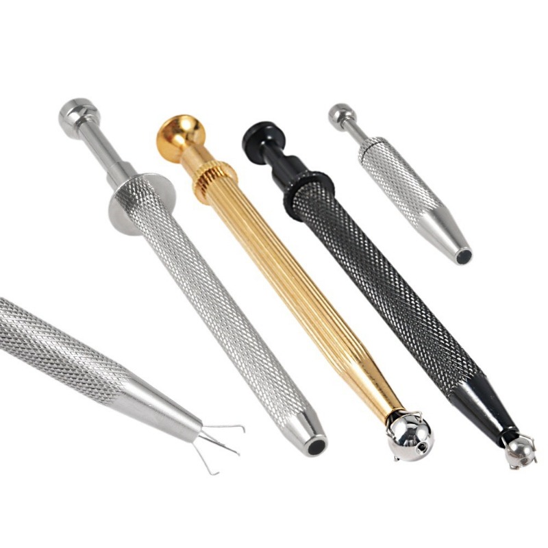 Body Jewelry Storage - 1Pc 외과 강철 전문 푸시 주사기