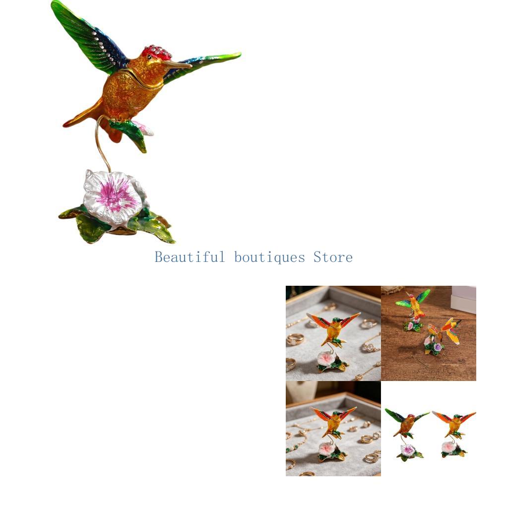 Body Jewelry Storage - 벌새 모양과 컴팩트한 보관 사용이 가능한