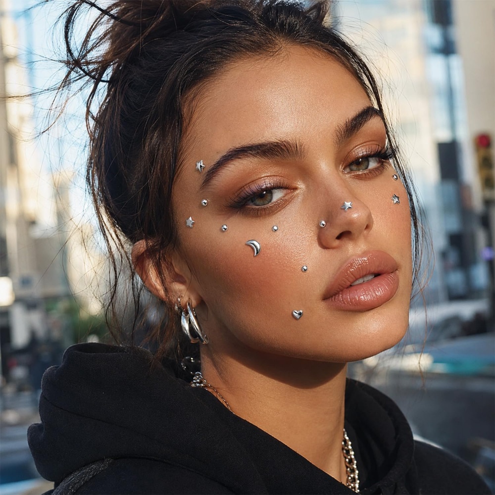 가짜 피어싱 공 코 스튜드 가짜 눈가귀 입술 가가짜 가 - Body Jewelry Hoops 리뷰 및 가격