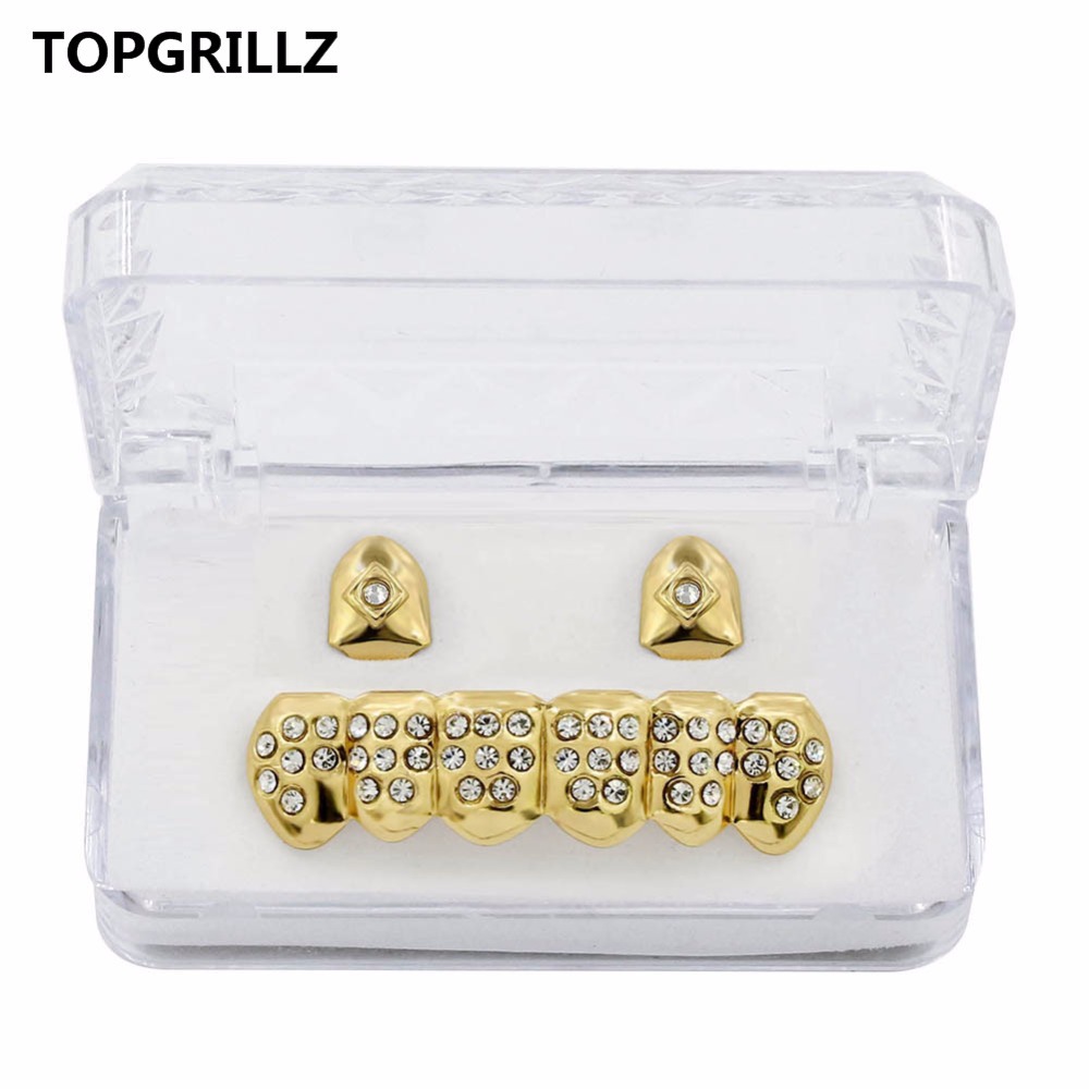 TOPGRILLZ 새로운 라이트 옐로우 골드 컬러 도금 - Yellow Body Jewelry 리뷰 및 가격