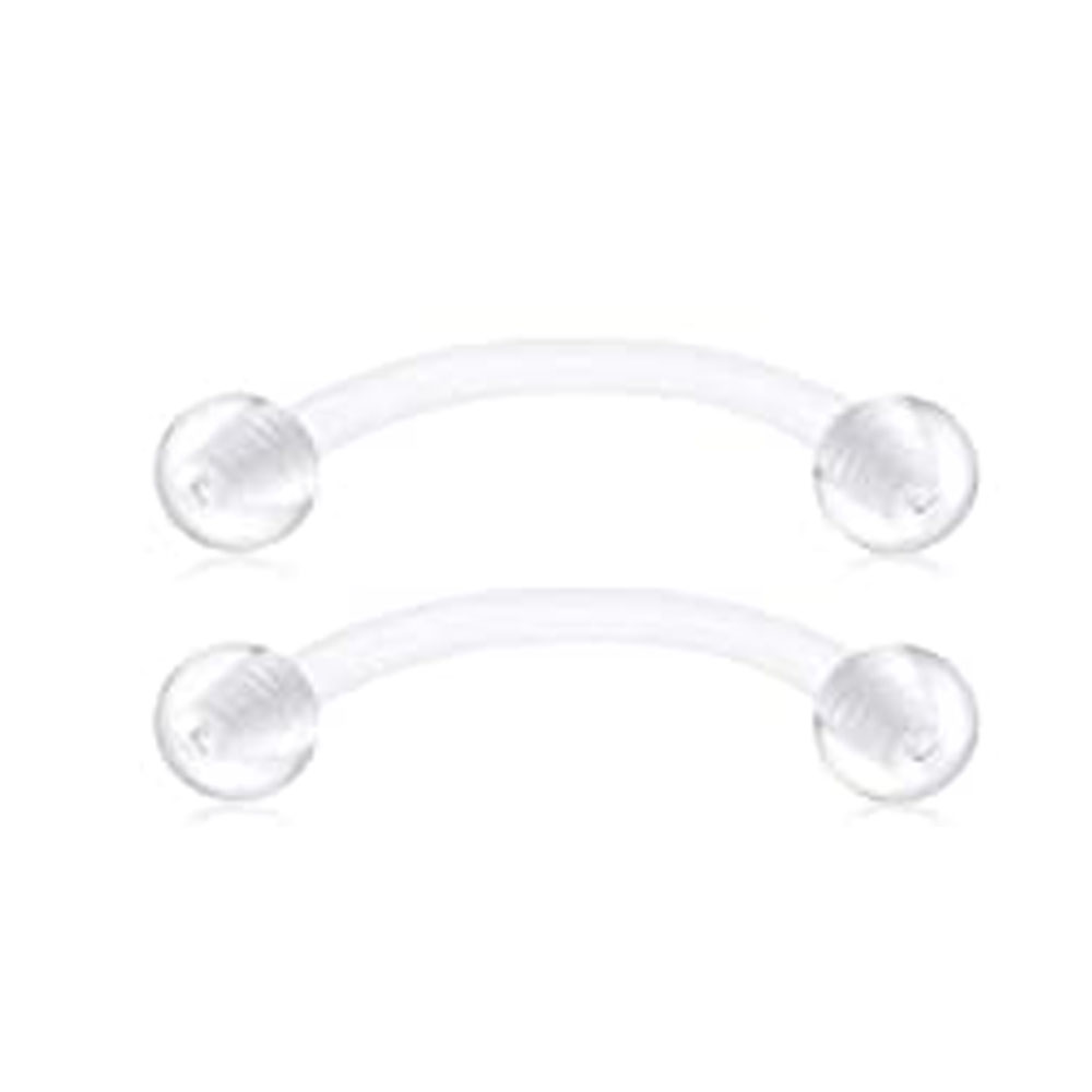 스테인레스 스틸 긴 니플 링, 곡선 바벨, 페티 벨리  - Nipple Bar Curved 리뷰 및 가격