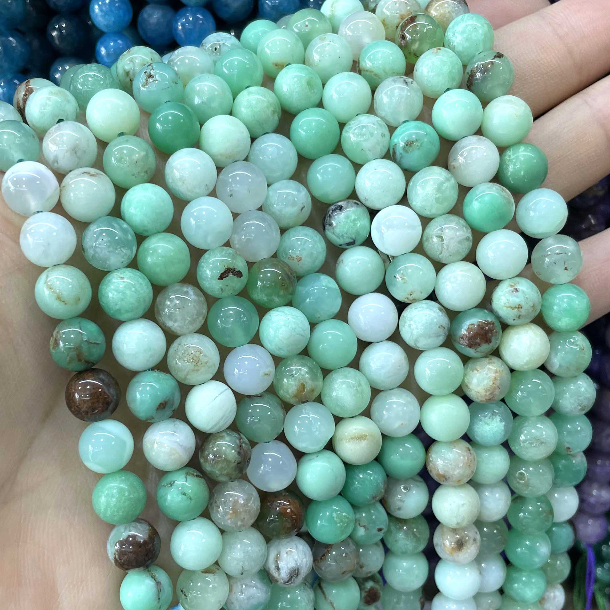 4 6 8 10MM 자연 호주 Chrysoprase J - Body Jewelry Australia 리뷰 및 가격