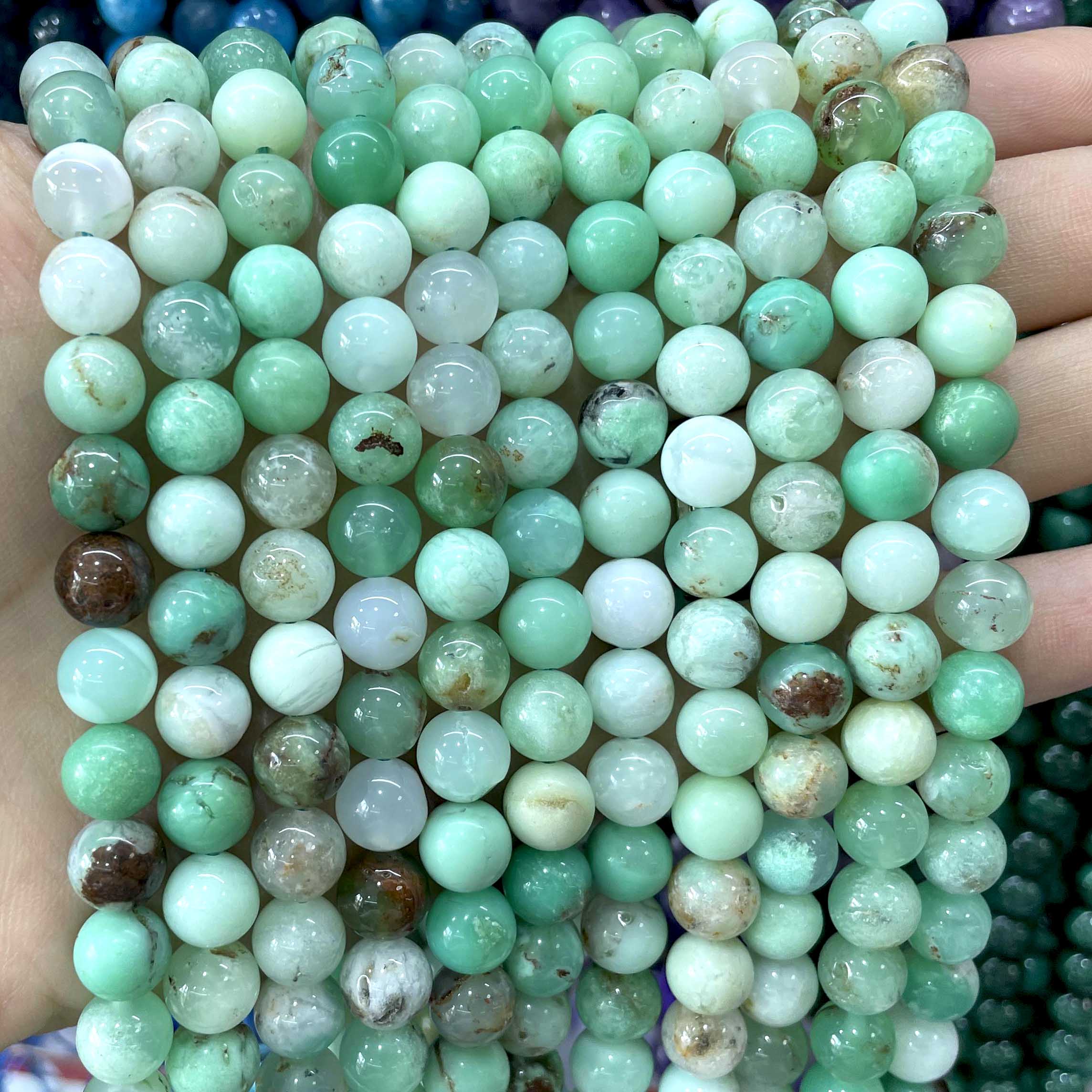 4 6 8 10MM 자연 호주 Chrysoprase J - Body Jewelry Australia 리뷰 및 가격