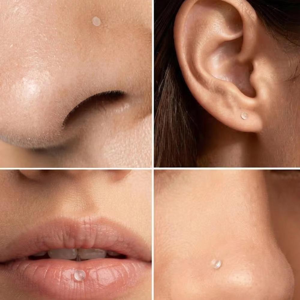 20pcs/Box 아크릴 둥근 공 입술 스터드/귀걸이  - Body Jewelry Materials 리뷰 및 가격