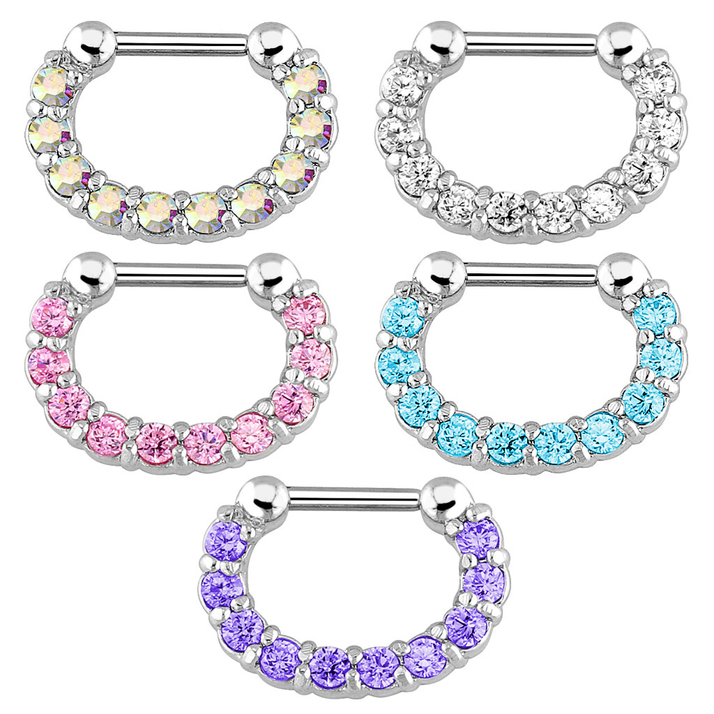 1개입 후프 클립온 코 피어싱 링 (여성/남성용) 스틸 - Body Jewelry Hoops 리뷰 및 가격