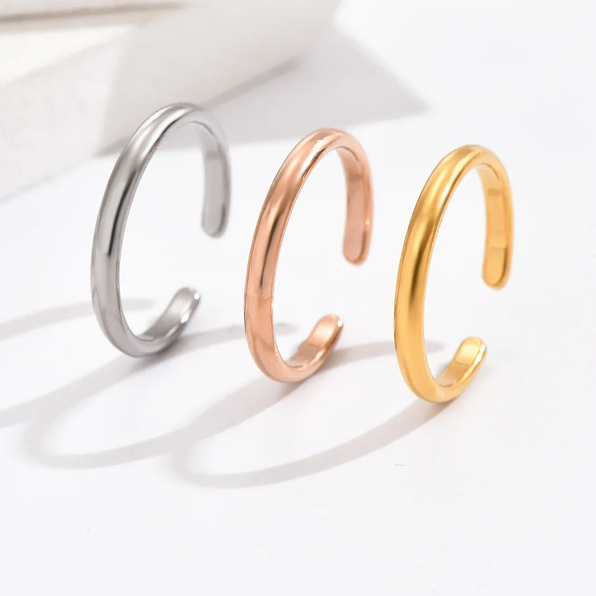 여성용 조절 가능 스테인리스 스틸 심플 별 달 스무스  - Body Jewelry Hoops 리뷰 및 가격