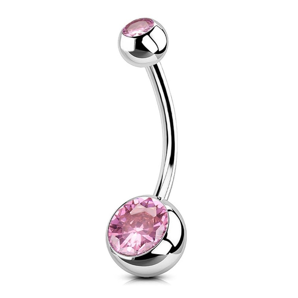 고품질 티타늄 소재 배꼽 링 곡선형 디자인 배꼽 피어싱 - Body Jewelry Materials 리뷰 및 가격