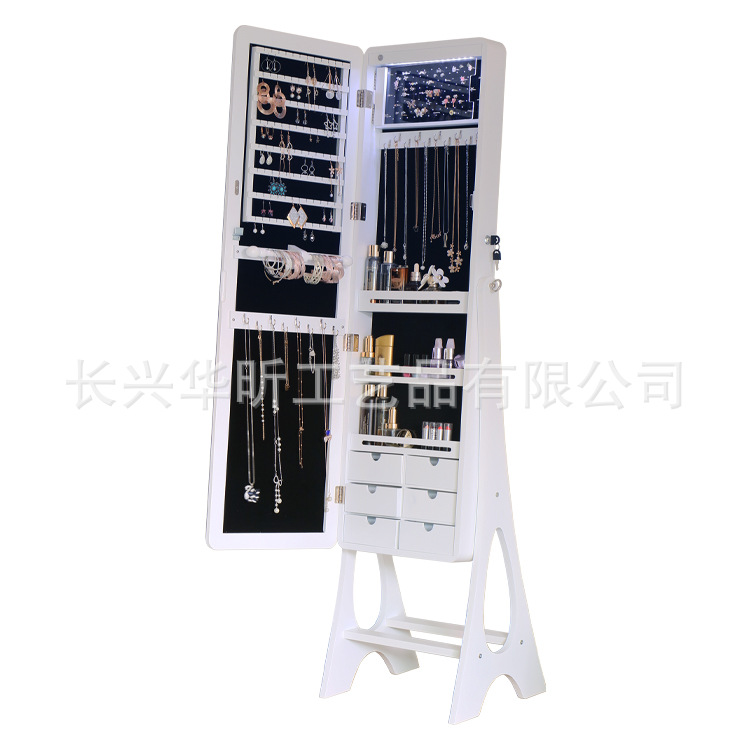 도매 전신 바닥형 가정용 인테리어 스타일 이동식 전신  - Body Jewelry Storage 리뷰 및 가격