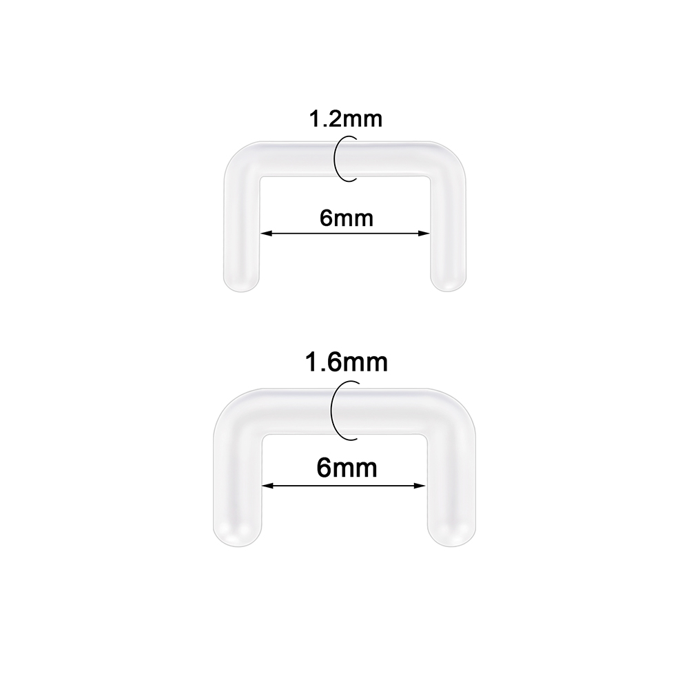 유연 U자형 바디 홀 케어 보이지 않는 피어싱 거치대, - Body Jewelry Storage 리뷰 및 가격