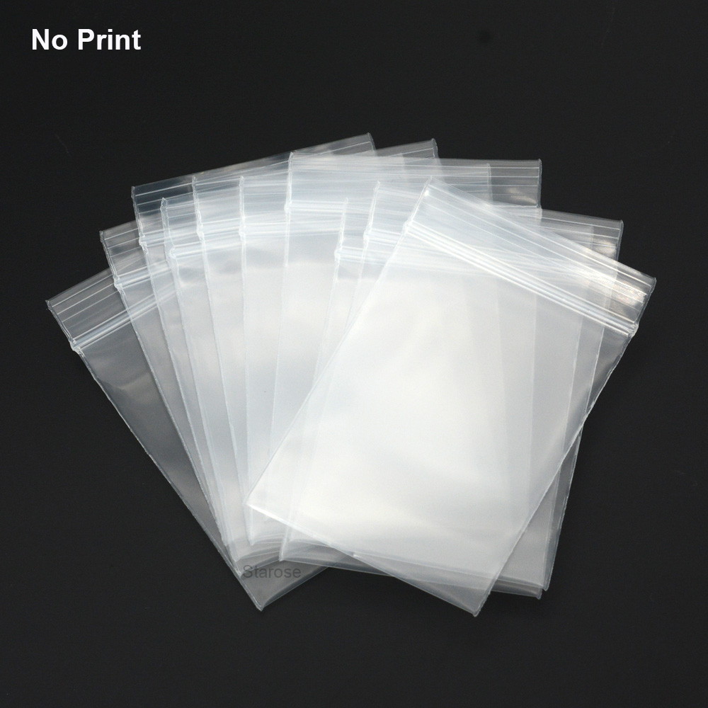 100 개/몫 4x6cmm 명확한 플라스틱 저장 부대  - Body Jewelry Storage 리뷰 및 가격