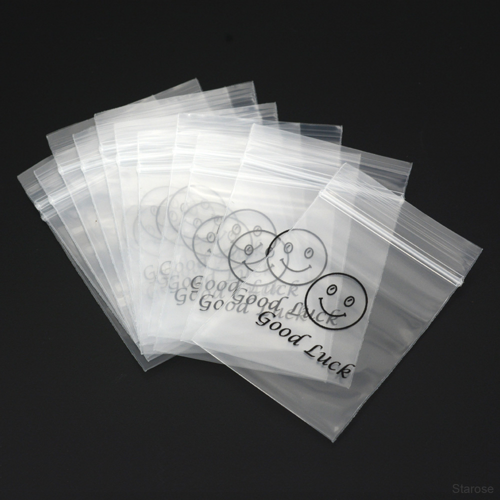 100 개/몫 4x6cmm 명확한 플라스틱 저장 부대  - Body Jewelry Storage 리뷰 및 가격