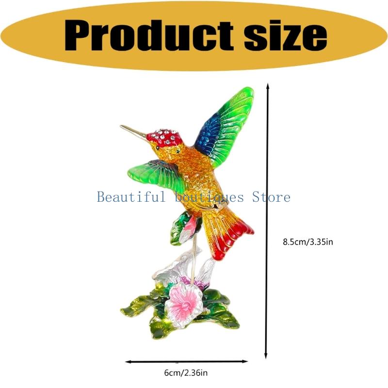 벌새 모양과 컴팩트한 보관 사용이 가능한 U4LF 화장 - Body Jewelry Storage 리뷰 및 가격